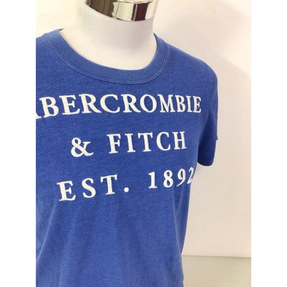 Abercrombie & Fitch Vintage T Shirt Muscle Fit Spell Out Mens Medium - Picture 2 of 6